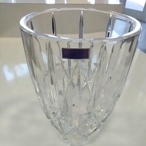 Waterford Sparkle Crystal Vase, 9 inches, new in box